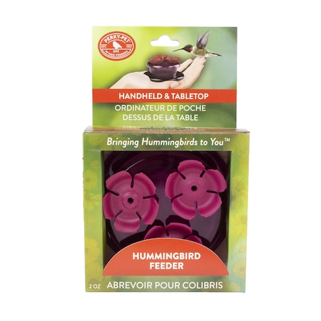 Perky-Pet Perky-Pet Hummingbird 2 oz Plastic Handheld Bird Feeder 3 ports 9100